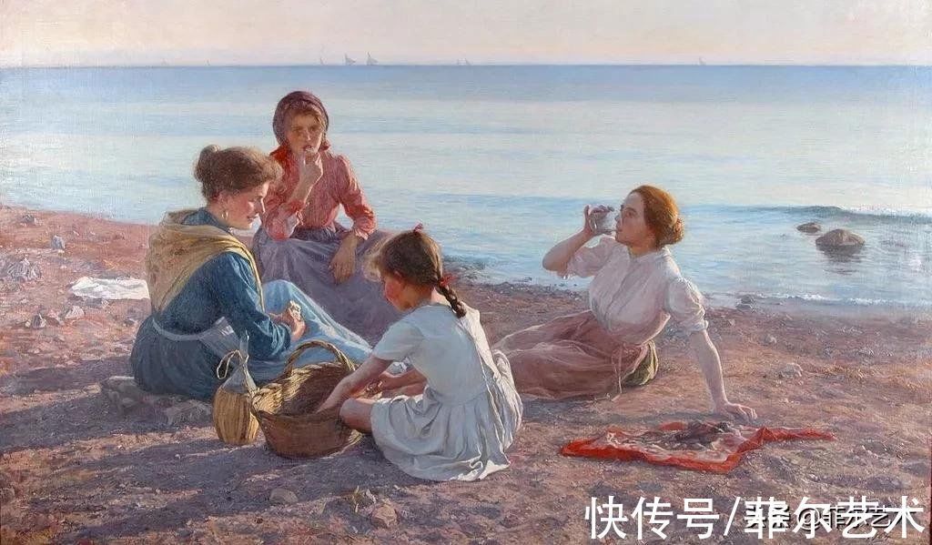 丹尼尔$芬兰第一代女性艺术家之一,艾琳·丹尼尔森的油画作品欣赏