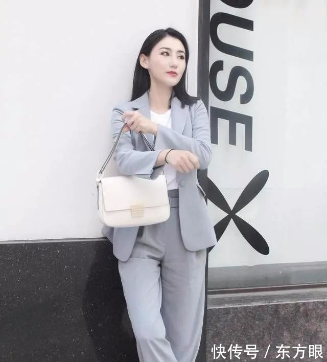 干练 降温后怎么穿西装才洋气?试试这些知性干练的搭配,女强人最爱
