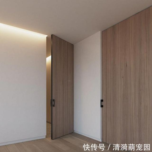 简约风|房门不装门套，直接做到顶！看朋友家完工效果，回家就请师傅定制