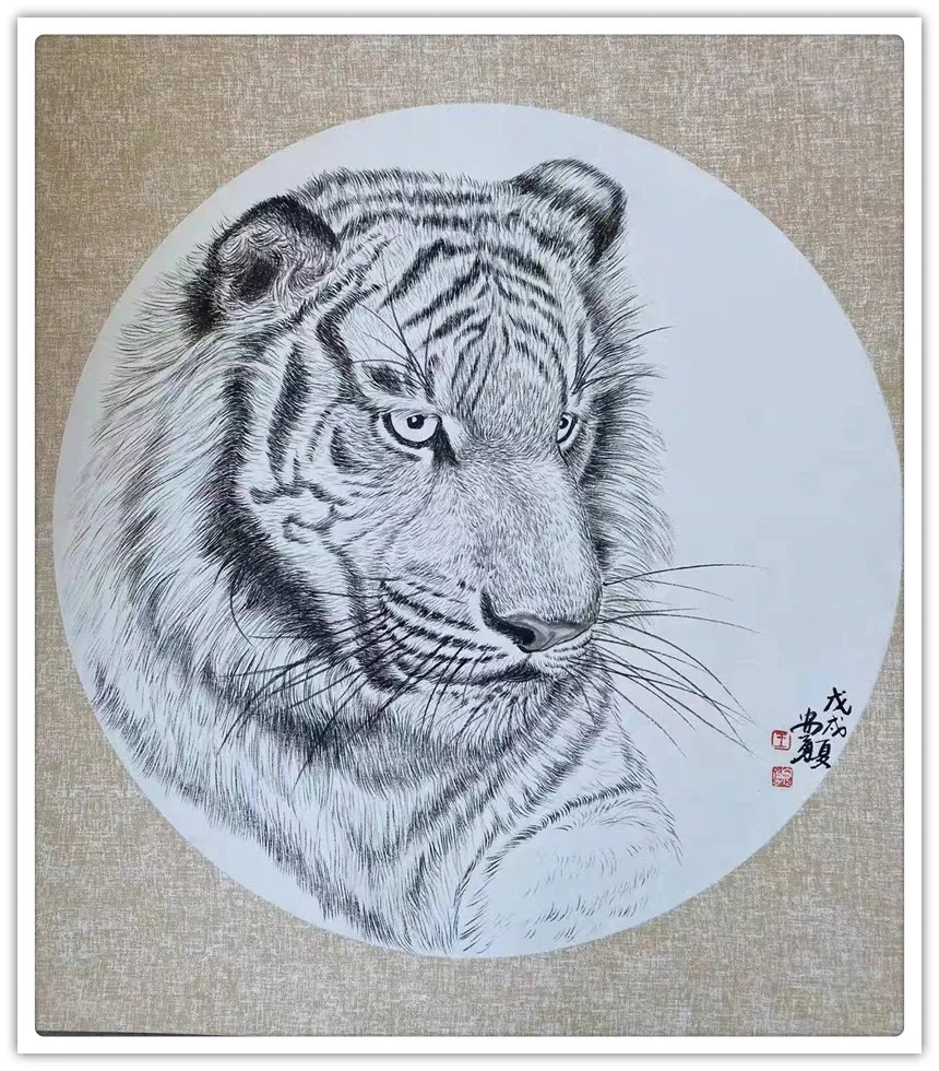 优秀奖@「名家贺岁」书画家王安勇:2022虎年新春特刊