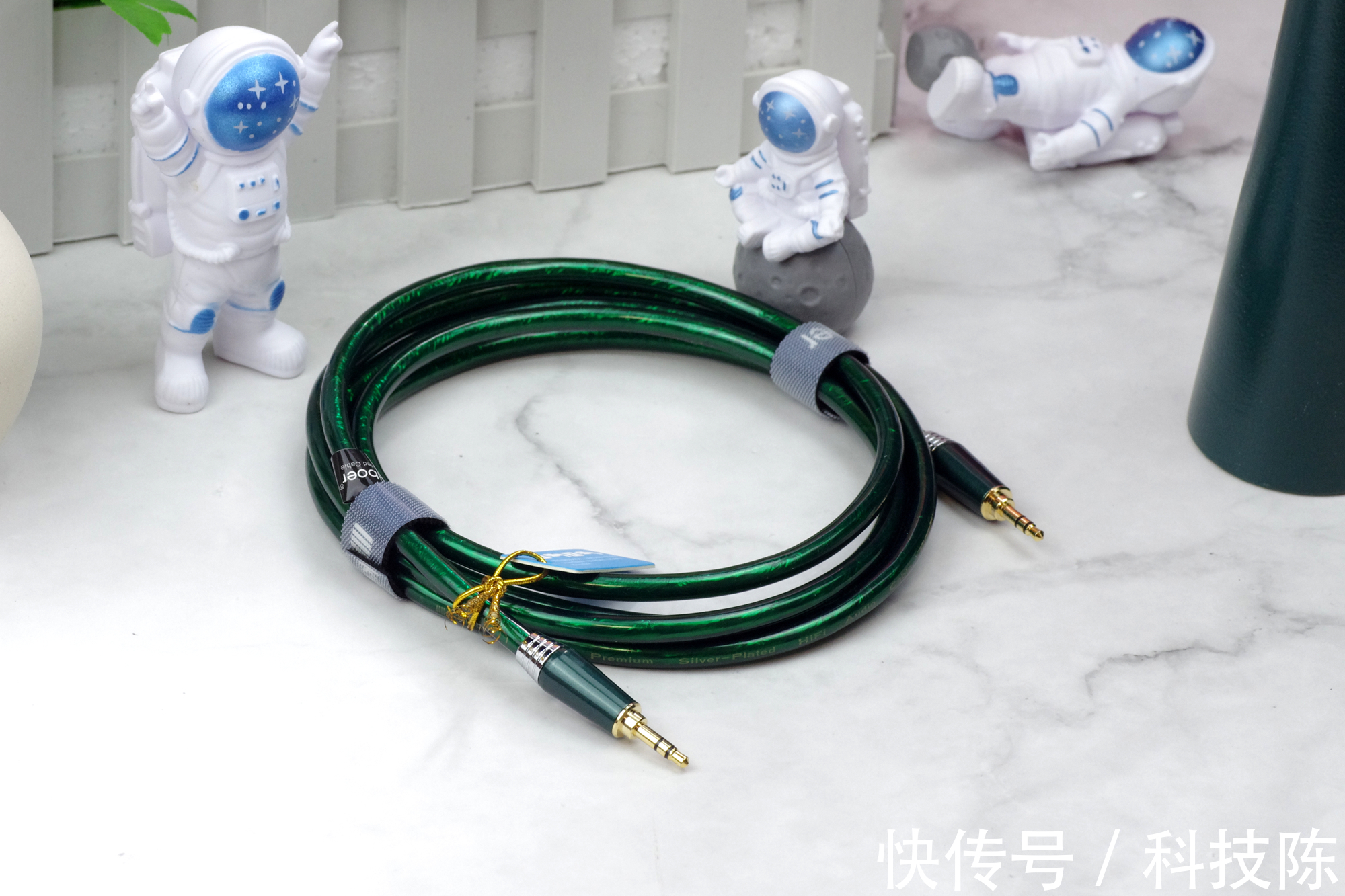 音质|还原纯净无损音质效果,开博尔镀银3.5mm公对公音频线精选