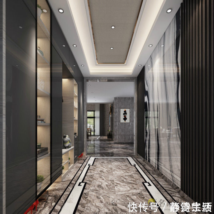 别墅|晒晒中式轻奢风大别墅,装修豪华,300平花了60多万,值吗