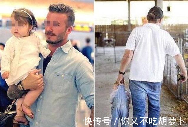 二胎政策|爸爸带女儿和带儿子的对比照,看完心疼儿子一万遍