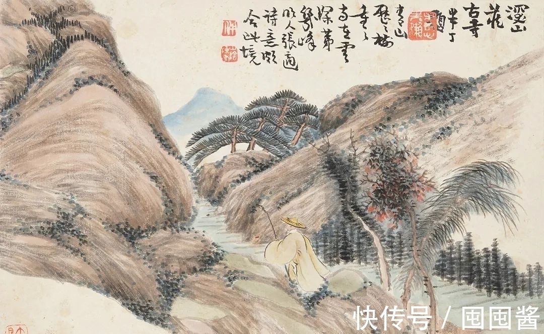 同时代$「津门网」他是画家任熊之子,其构图饱满色彩丰富,不流于世俗