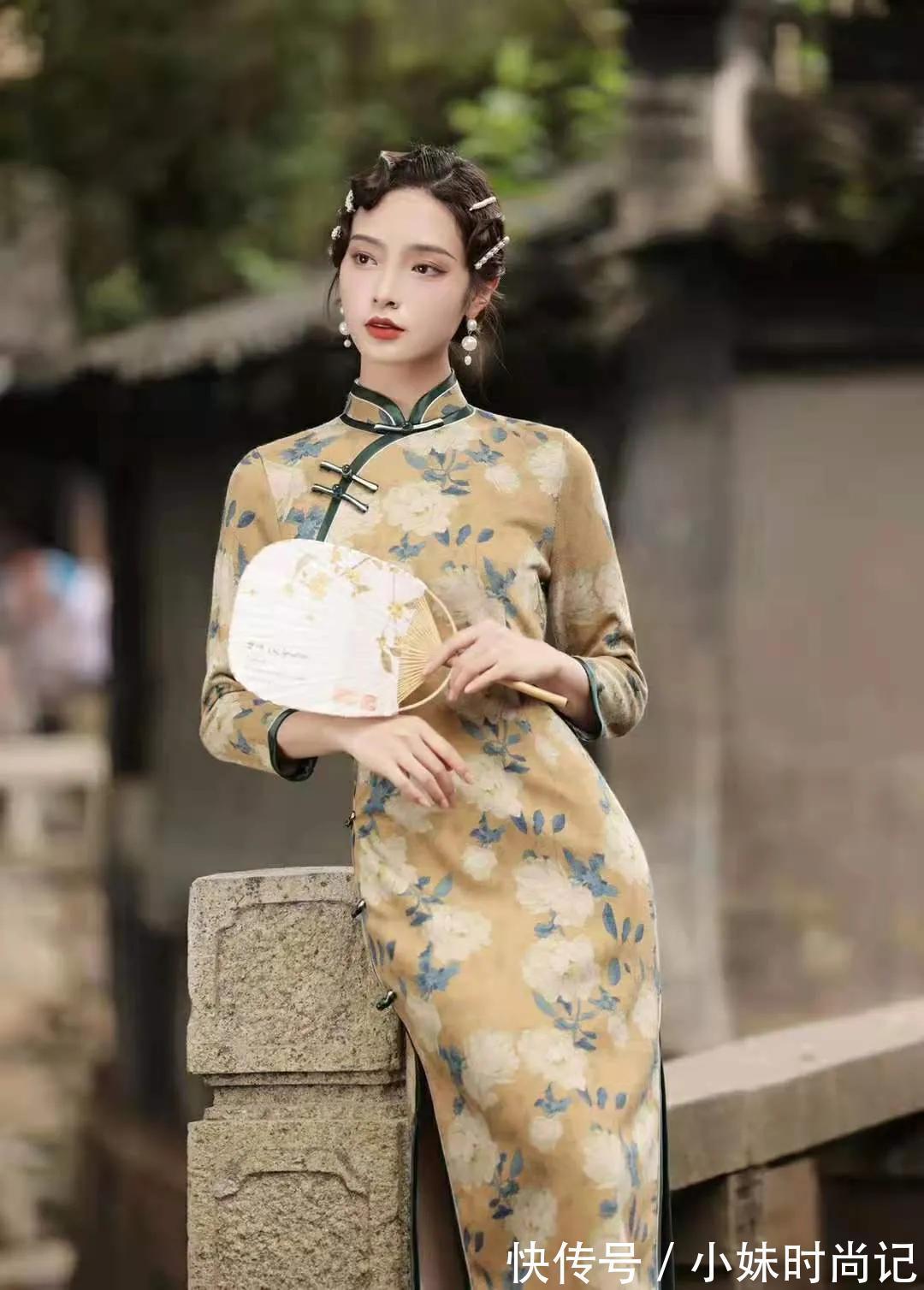 好处|高腰旗袍的好处,不要跟着潮流或者随着大众,如何给你的美丽加分