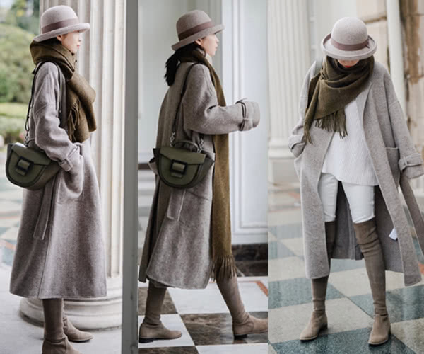 卫衣 女人,不管穿毛衣还是卫衣,建议配这外套,洋气又保暖