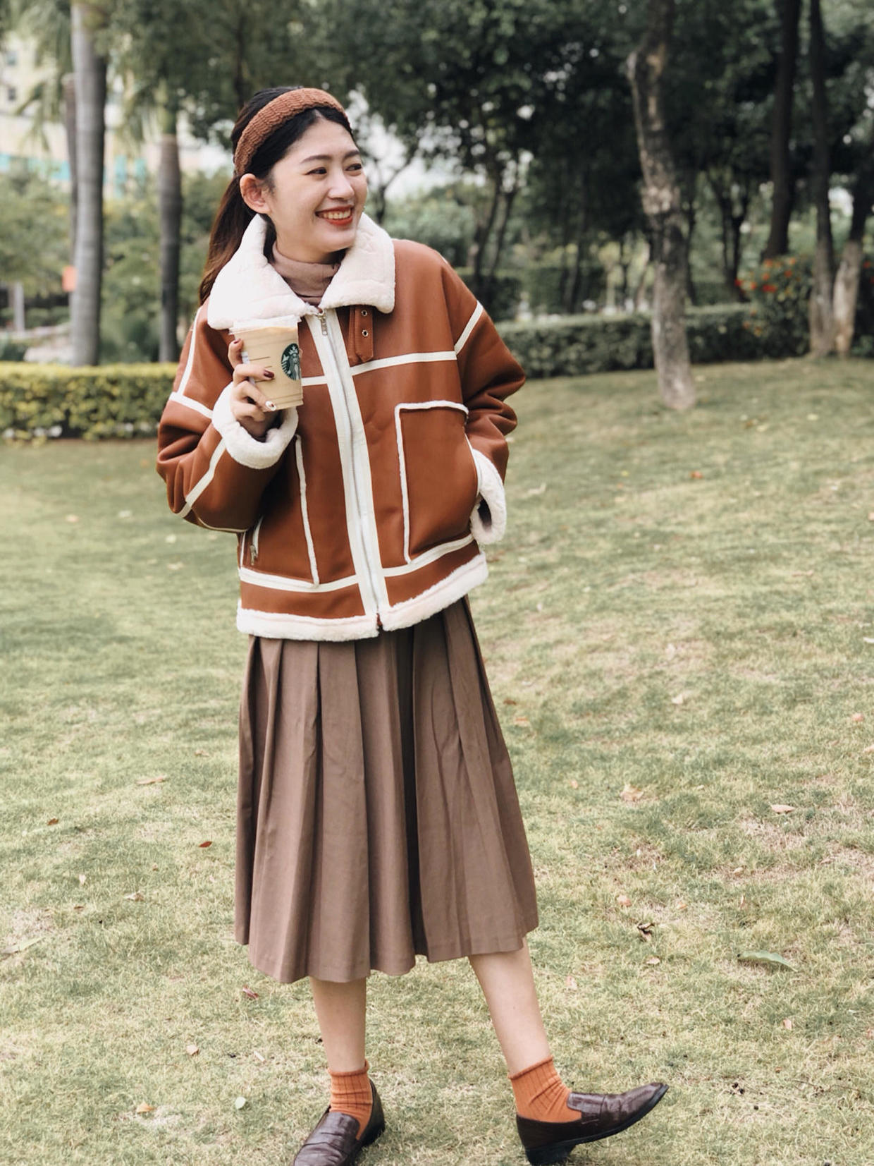 机车服|帅气感爆棚的冬日搭配，机车服造型打动你了吗？元气少女必备