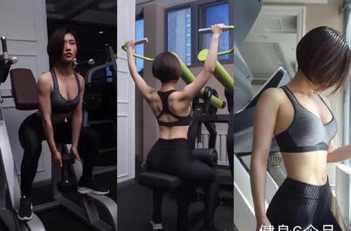 下腰|24岁女孩张寒希迷上健身,凭借着完美的身材,如今成为健美女神