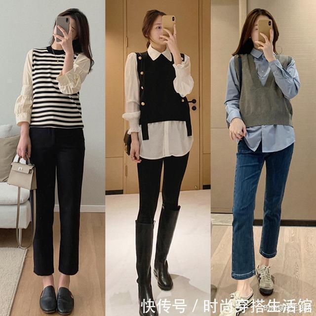 初春乍暖还寒穿什么?借鉴这24套穿搭,简约气质又减龄