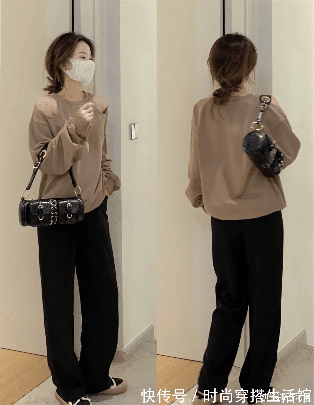 优雅|讲真,秋天还是大地色比较好看,这样穿优雅文艺又减龄