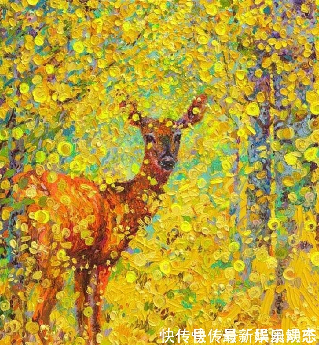 斯科特!扔掉画笔,用手指玩转色彩——美女画家艾里斯神奇的指上绘画