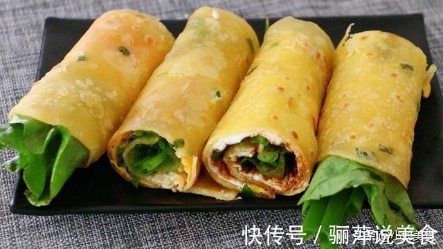 玉米面懒人早餐饼,比手抓饼简单好吃,学会了早餐天天不重样,香