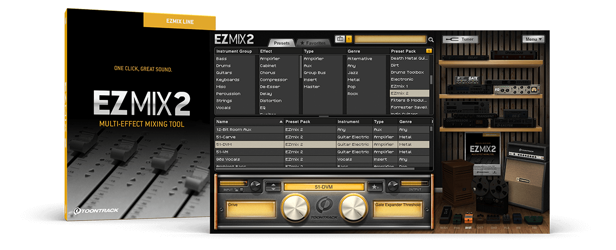 Toontrack EZmix v2.2.4 音频混音效果-下载否