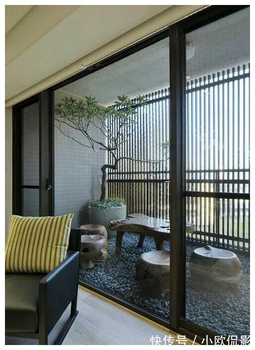 惬意|阳台设计就该学学日本的，简单实用又惬意，功能性俱佳