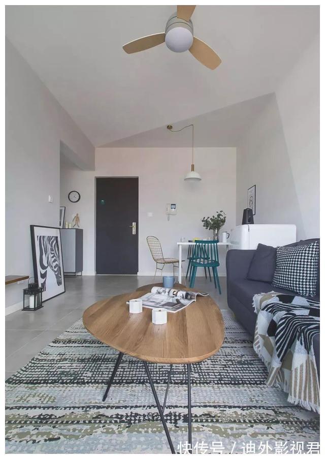 屋主|她家41㎡的北欧小户,不砸一堵墙,功能照样齐全,朋友都很羡慕!