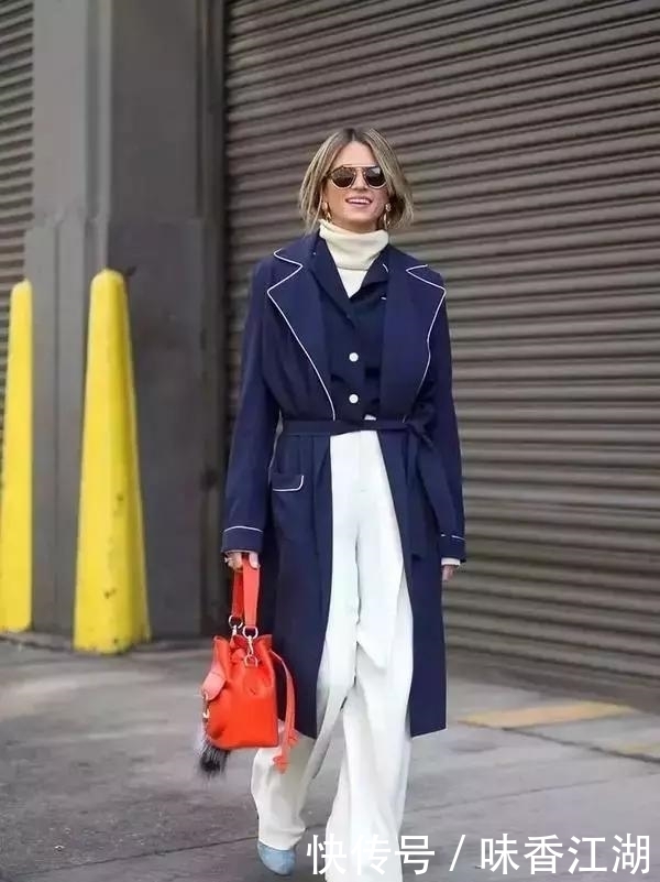 今年最火高领毛衣+大衣,才是秋冬绝配!