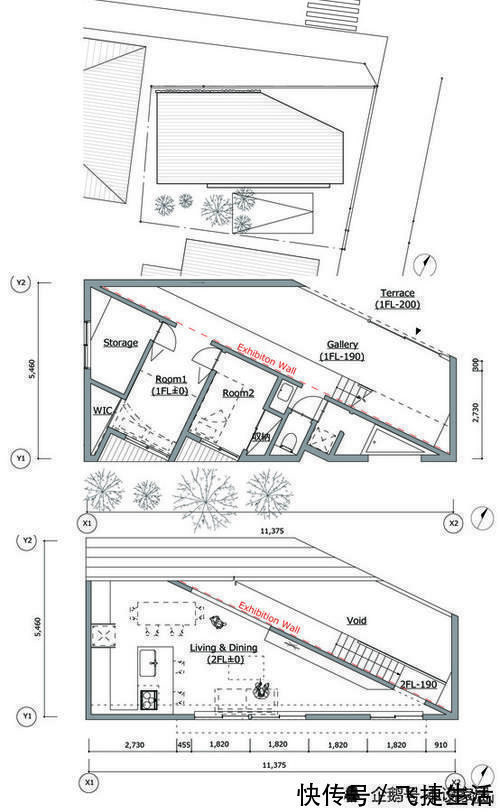 木地板|日本一位艺术家为了与母亲住在一起,盖栋88㎡斜屋,美观又实用,晒晒