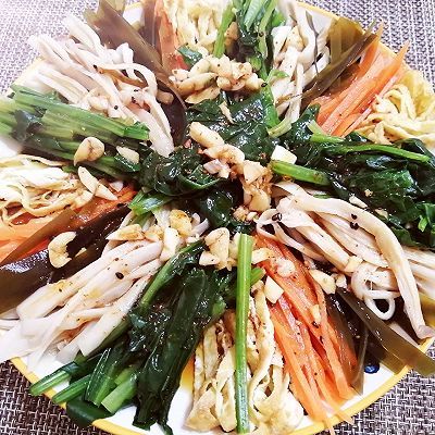 凉拌菜|家常五彩凉拌菜