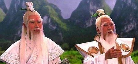 老道人!封神演义,鸿钧老祖出场时有多霸气从哪吒的表现就能看出