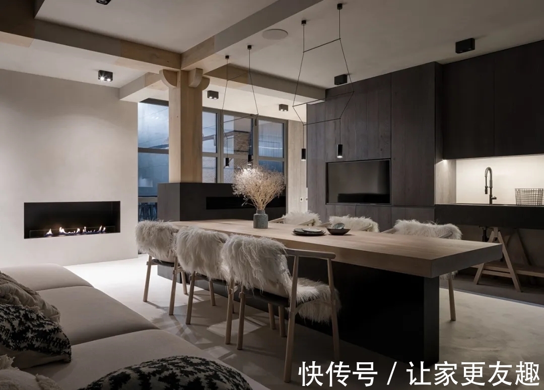 装修风格|乌克兰极简工业风与现代轻奢的碰撞——你能HOLD住吗？