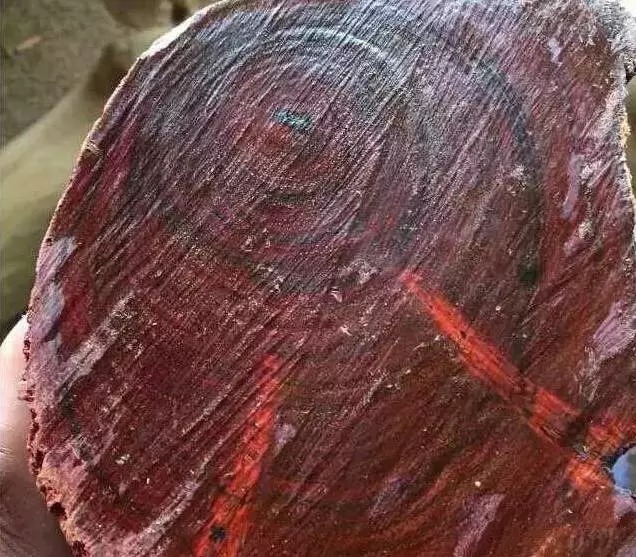 鸡血料|涨知识:顶级小叶紫檀长什么样?