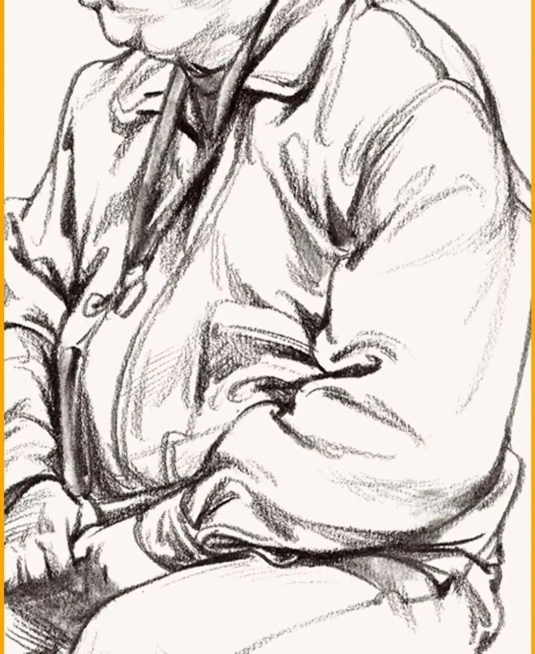 毛病$速写出现这些毛病,说明你的肩膀画得有问题!