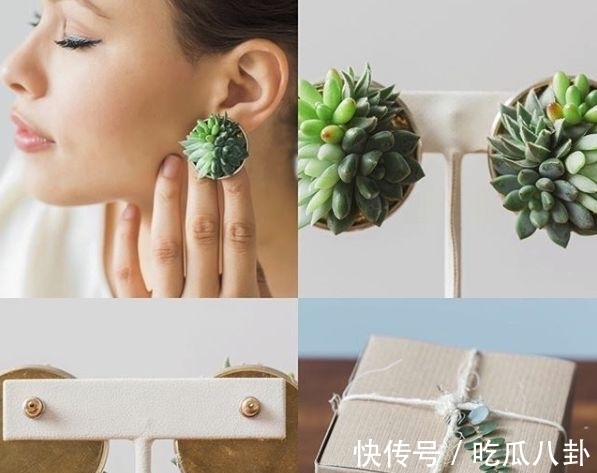 你的婚礼&不是所有首饰都是珠宝的,多肉做成首饰,颜值完全秒杀大牌首饰!