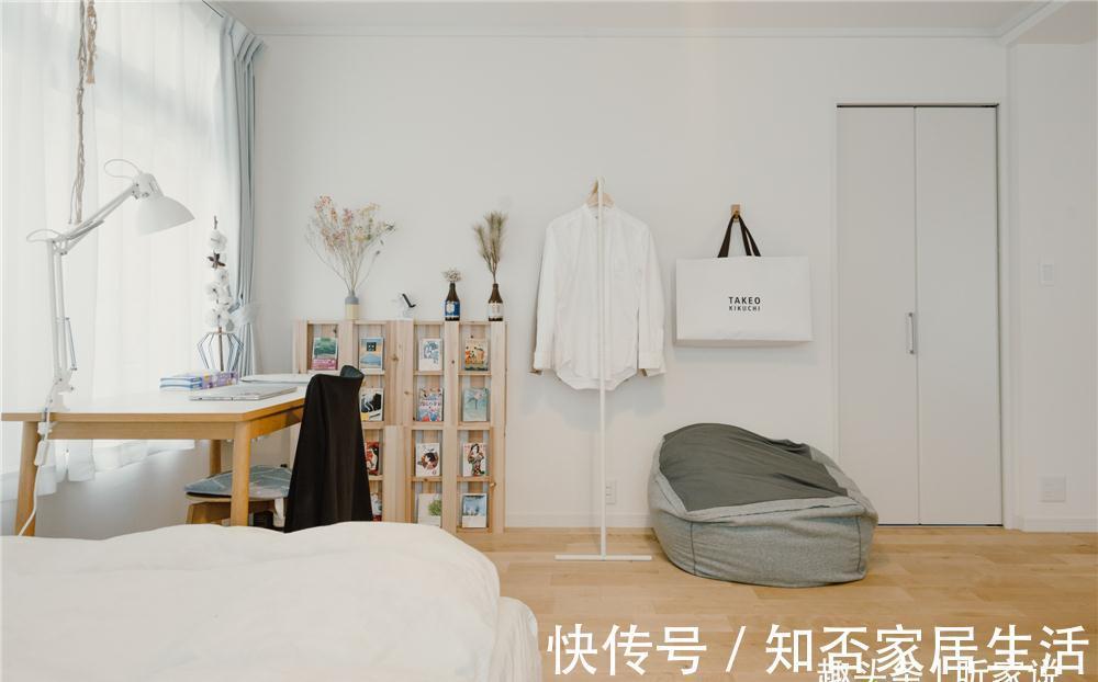 收纳|日本80后上班族独居小家：40㎡面积两室改一室，全开放式设计太赞