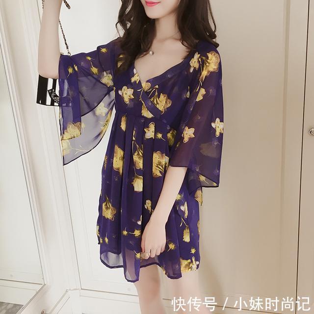 连衣裙|这款连衣裙,颜值在线,优雅在线,设计大方又自然,尽显浪漫风情