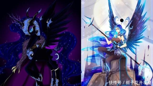 变小|当小马宝莉变高挑美女形象后，柔柔变魔法少女！碧琪秒变小丑女