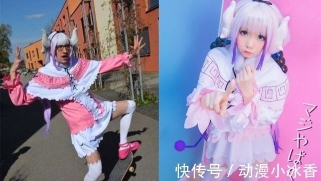 买家秀|没想到Cosplay也有买家秀和卖家秀，这简直就是天使与魔鬼的组合