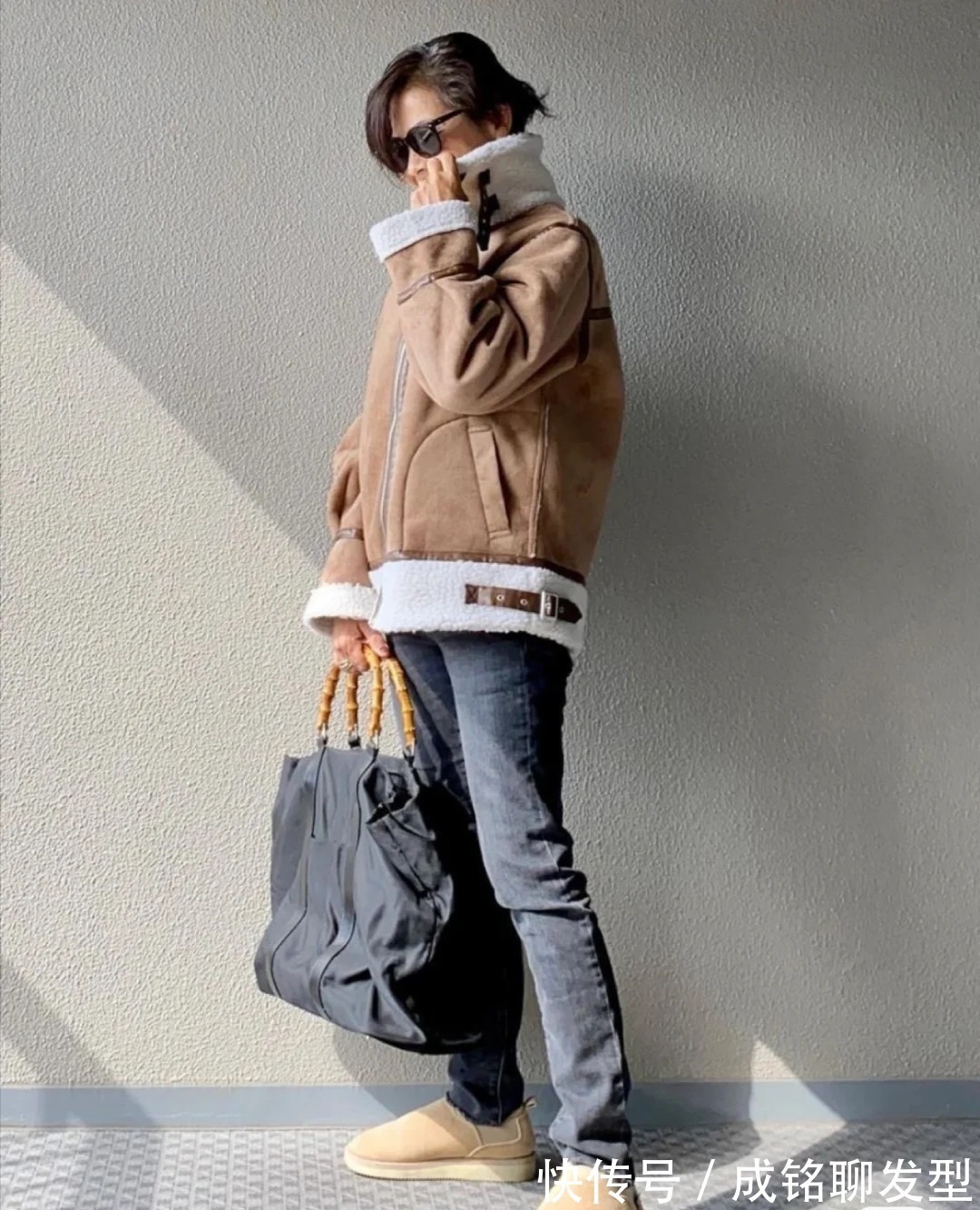 穿搭|58岁的日本阿姨真会穿衣,不扮嫩不耍酷不露脚踝,自然真实又舒服