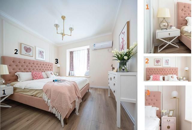 户型|现代感十足的新房装修完工,全屋木地板超温馨,全明户型就是漂亮