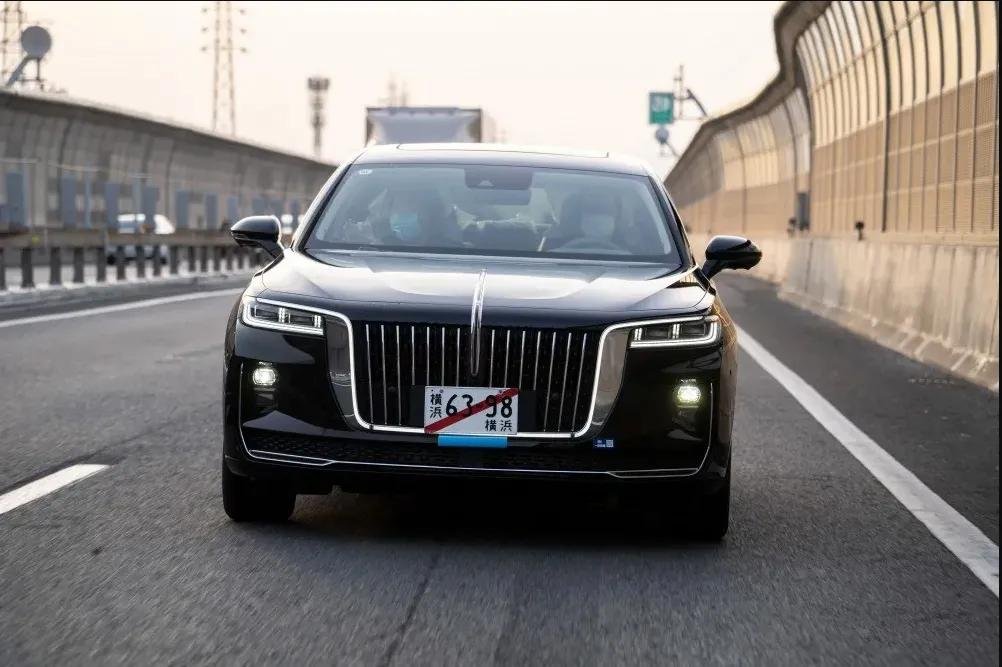 日本媒體大肆報道 紅旗h9真車開上日本街頭 新聞百分百