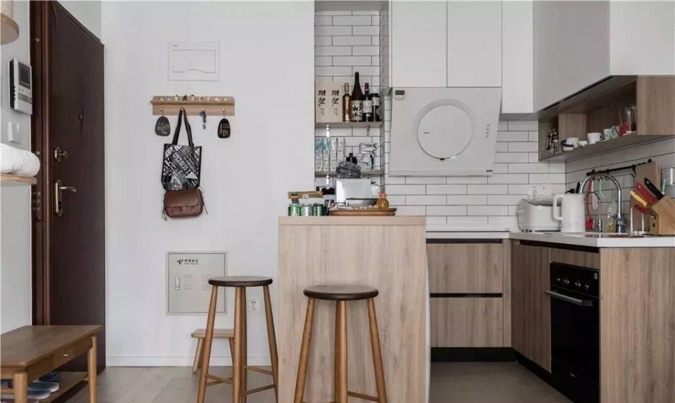 书房|45㎡日式单身公寓，不仅拥有阳光大书房，还有步入式衣帽间！