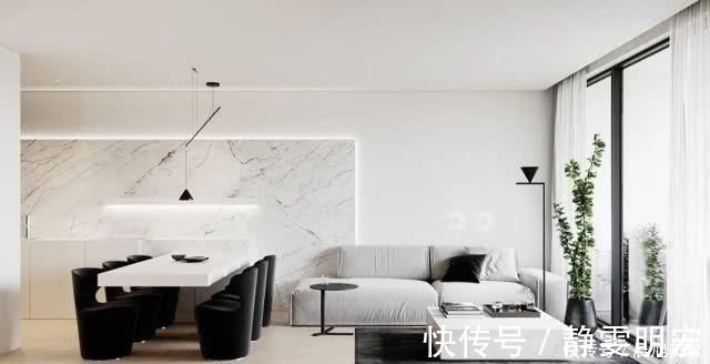 住宅|国外的设计师就是厉害，只用黑白色，就能搭配出最优雅的装修风格