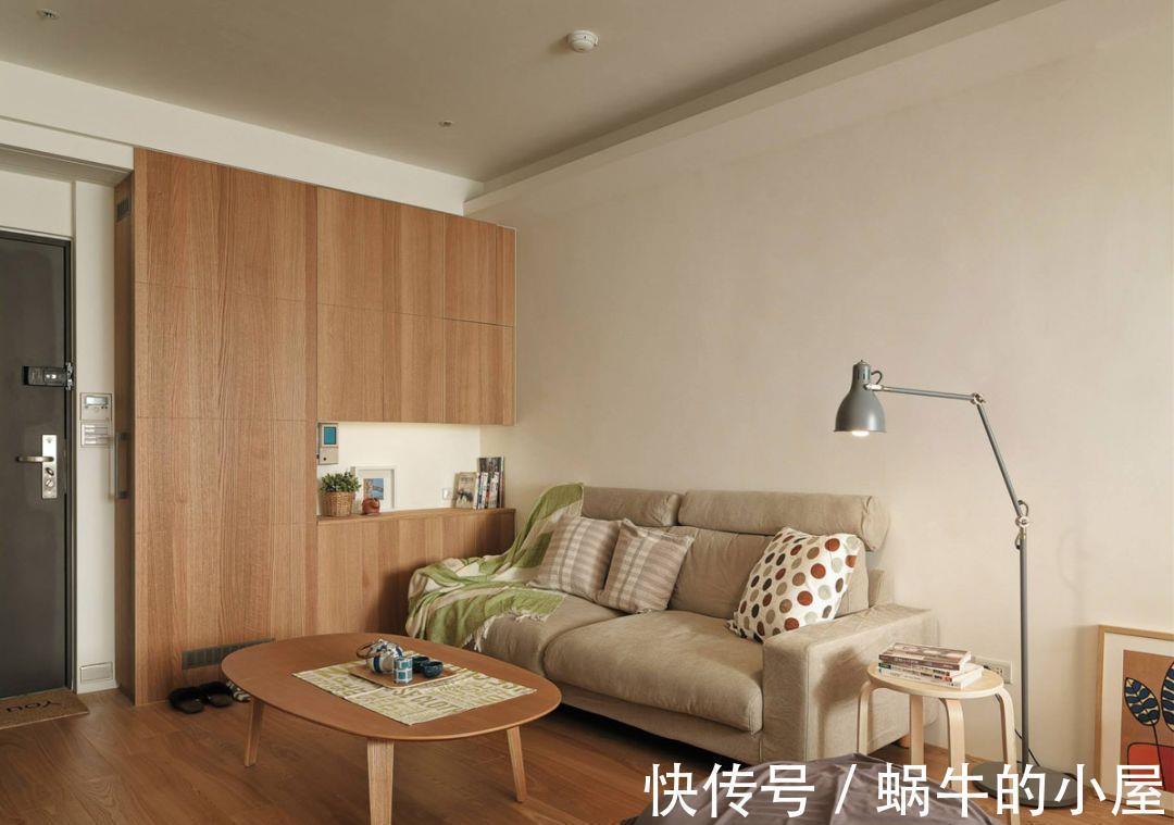 小公寓|小户型yyds!看人家这套43㎡MUJI风小公寓,1㎡都不浪费!