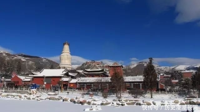 雪后五台山