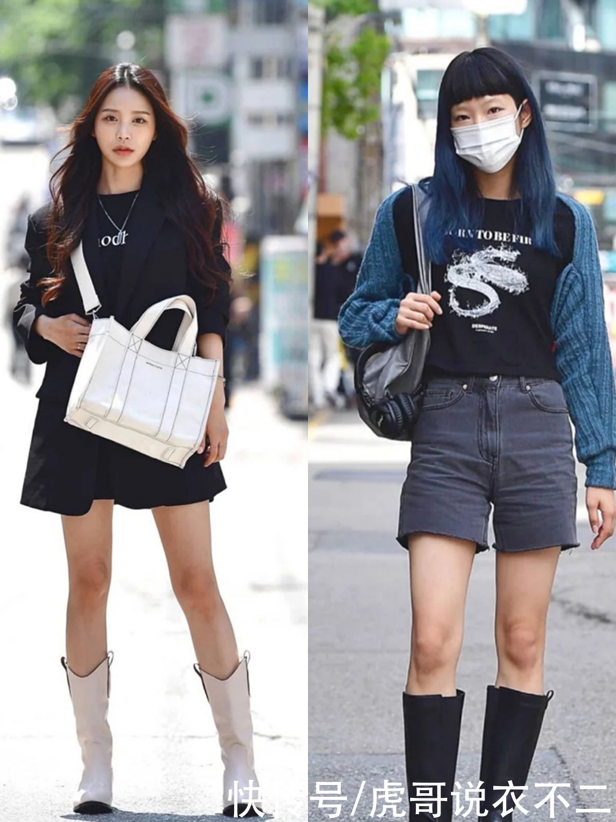 小蛮腰|看完韩国美女的街拍才明白，好衣品比颜值更重要，照着穿潮爆街头