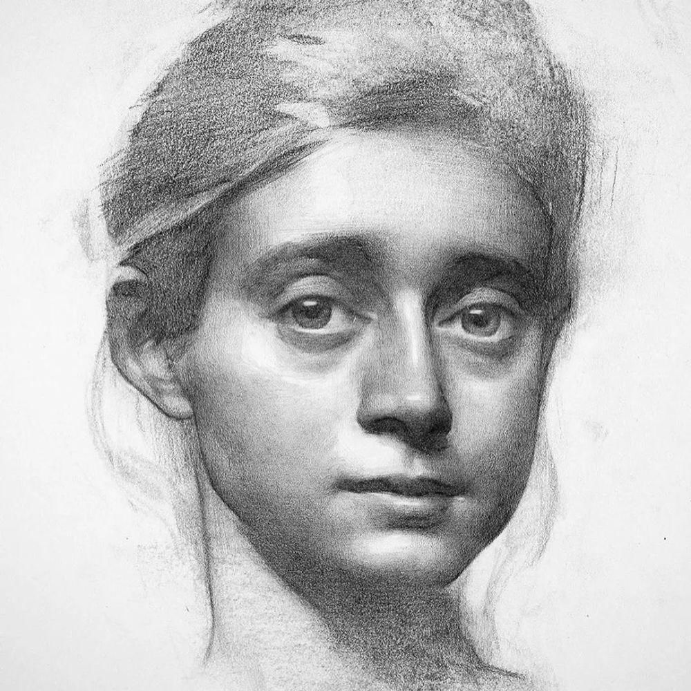 调子|很硬核，一张素描500万网友围观，绝美线条让你欲罢不能，看一百遍都不腻！