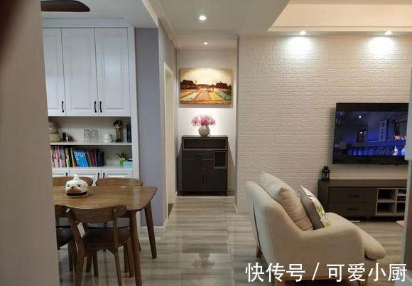 玄关|79平米的小两房入住，忍不住晒晒图，入户就被玄关鞋柜吸引了