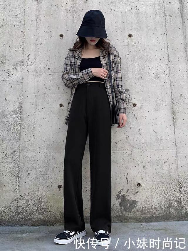 秋冬季|西装裤如何穿出不同的感觉? 搭配针织衫超好看, 秋冬季内搭模板