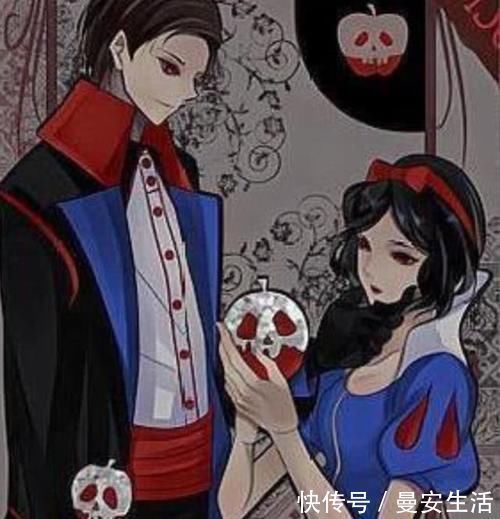 爱丽丝公主|迪士尼反派化身吸血鬼王子,俘获公主芳心,看起来都挺搭配
