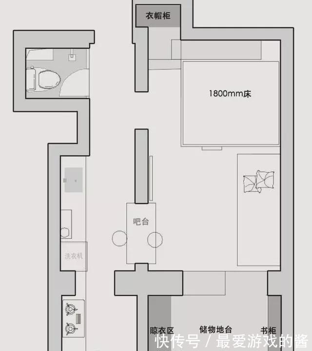 储物空间|只有28㎡的小户型,软硬装就花了6.5万,一个人住会上瘾的