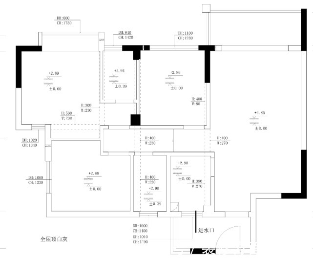 客餐厅|102平三居室简洁直接且贴近自然，一份宁静的北欧风情