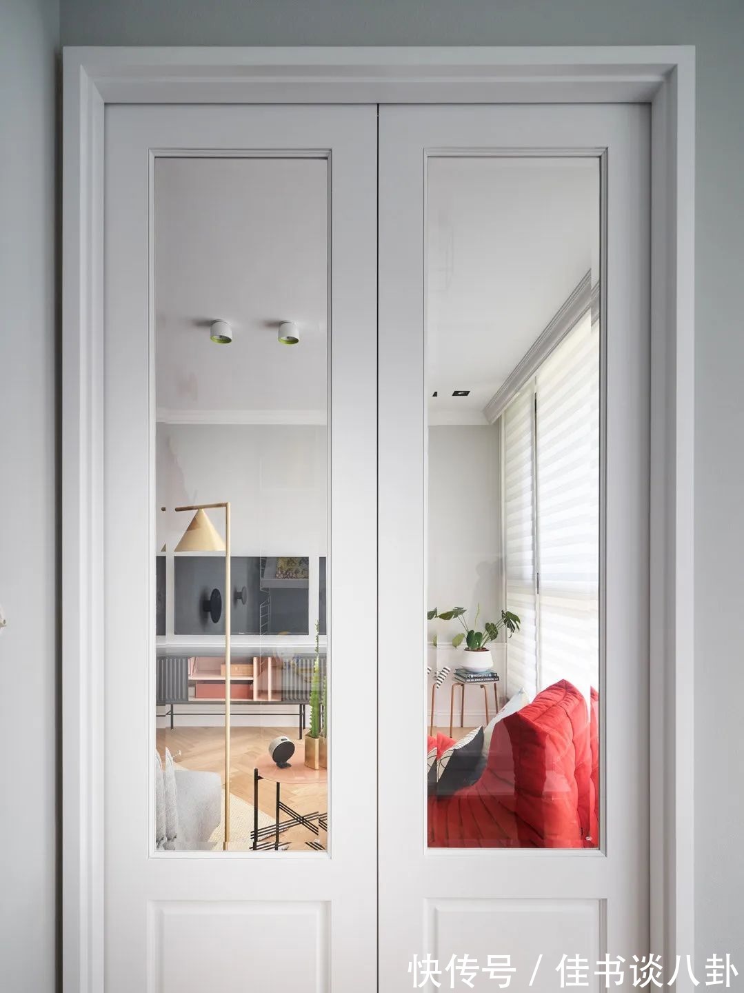 墙面|70平北欧小公寓,简约、舒适、清新,这种感觉很舒心从容!