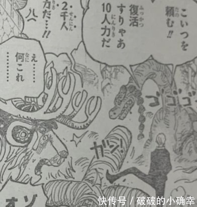 凯多|海贼王1015话:山治使用索隆,锦卫门牺牲