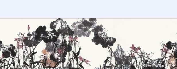 荷露|李苦禅画荷花卖95万,徒弟画的却买1.28亿,网友:炒出来的