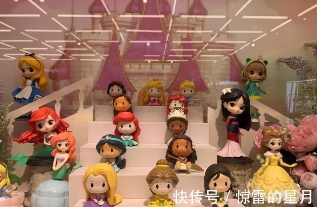 q版|迪士尼公主盲盒手办,总是抽中宝嘉康蒂,网友求交换