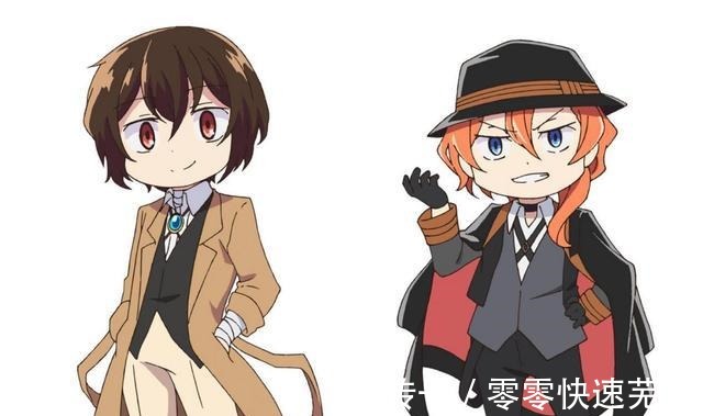 小姐姐|《文豪野犬汪!》视觉图公开,太宰治广受关注,乱步成最可爱形象